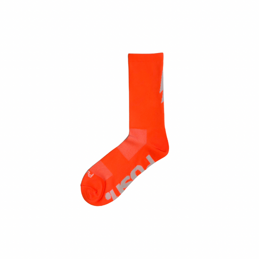 Orange running sock