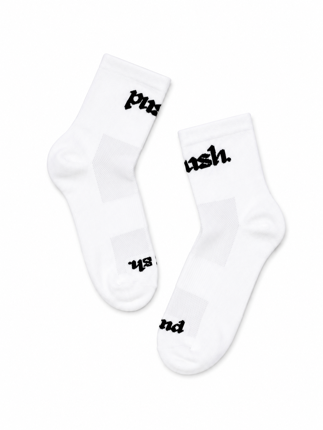 Performance Quarter Running Socks - White