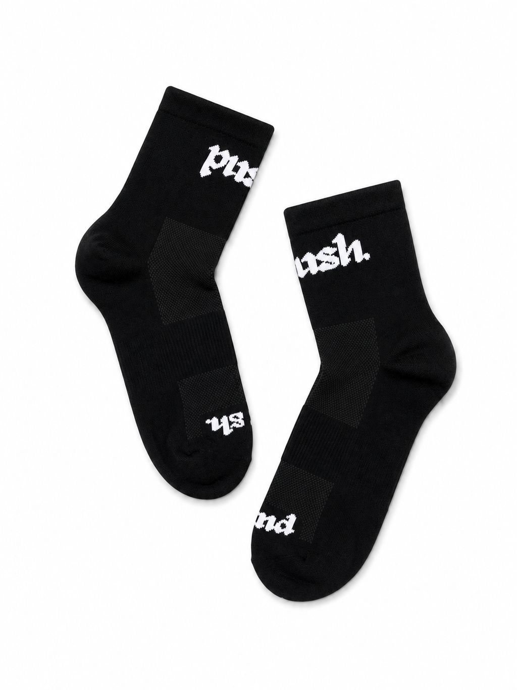 Performance Quarter Running Socks - Black