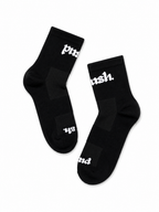 Performance Quarter Running Socks - Black