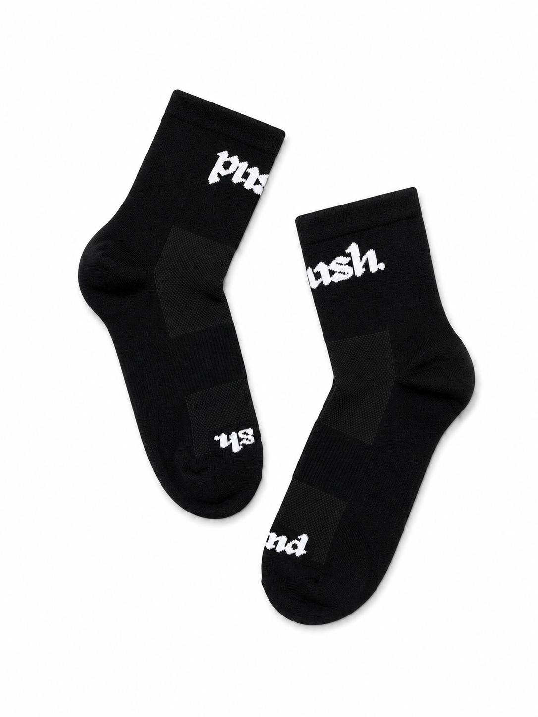 Performance Quarter Running Socks - Black