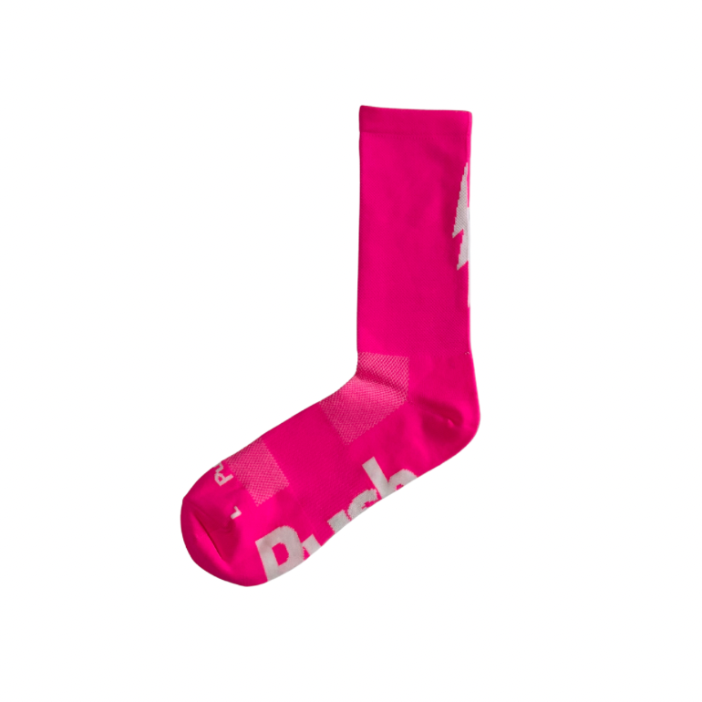 Lightning Bolt Endurance Sock - Hot Pink