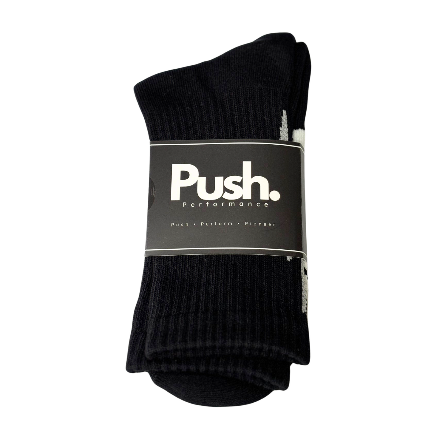 The best socks that are made for running and cycling in a black colourway. 