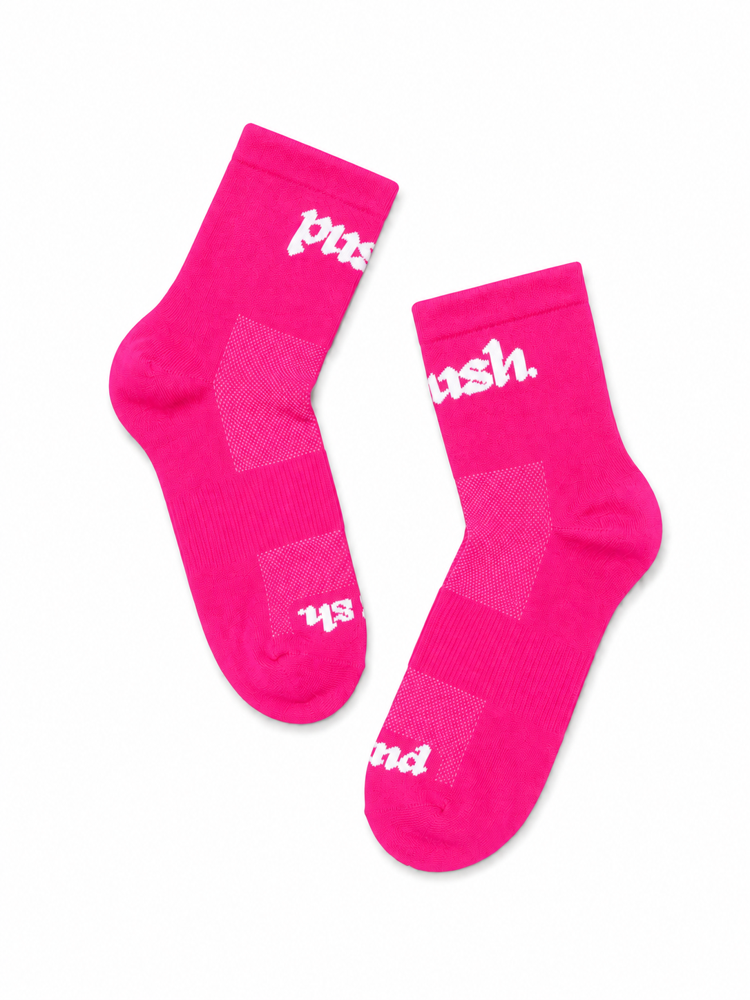 Performance Quarter Running Socks - Pink