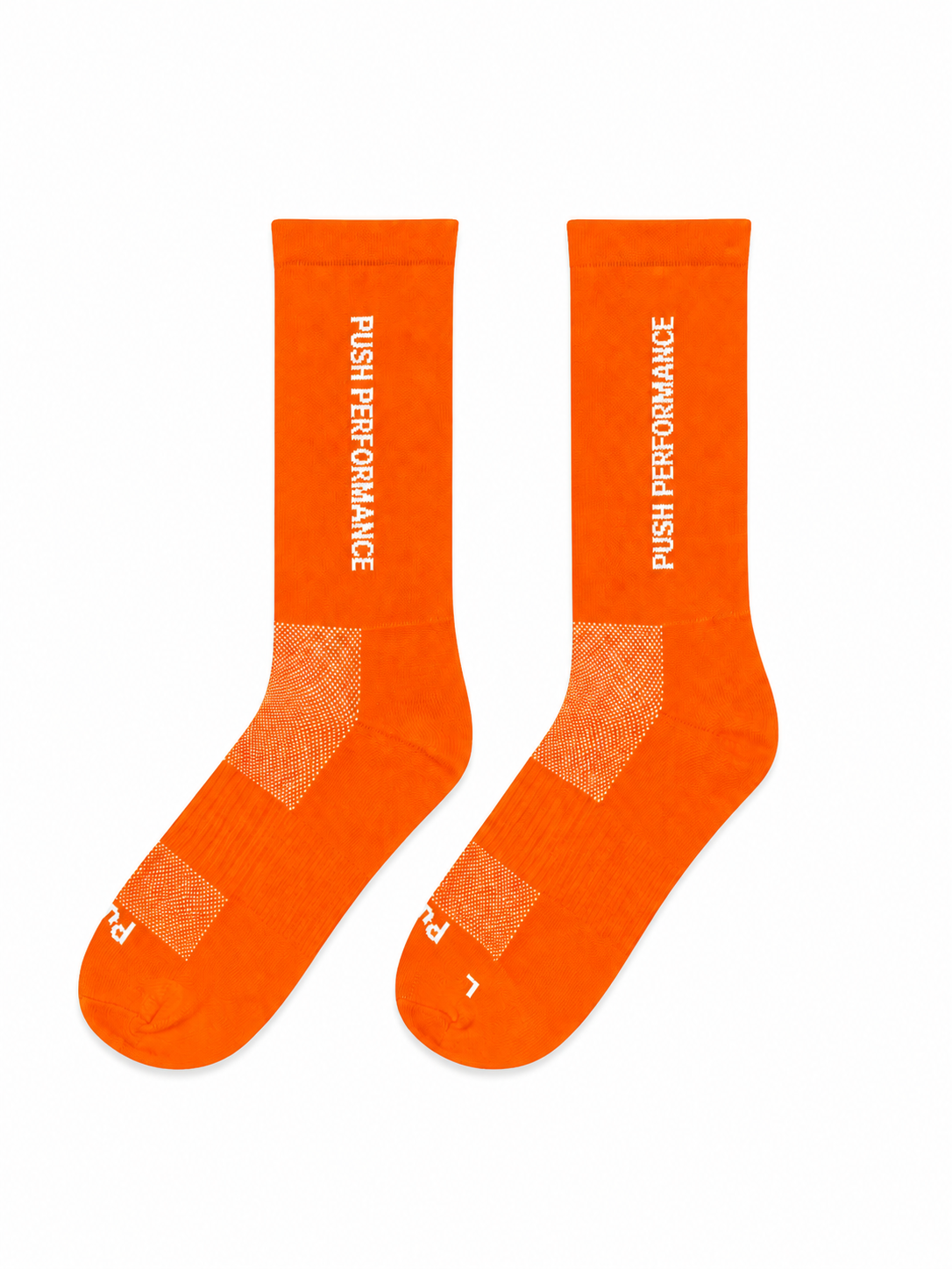 Performance Crew Running Socks - Orange