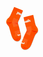 Performance Quarter Running Socks - Orange