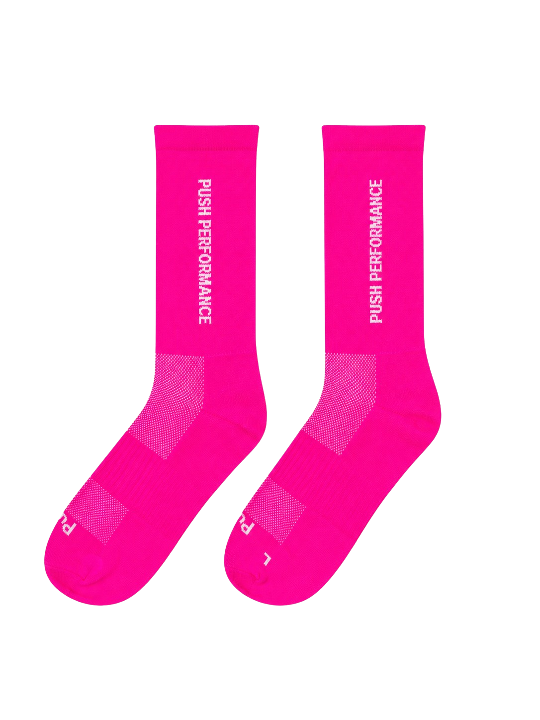 Performance Crew Running Socks - Pink