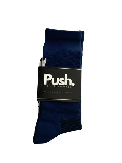 Lightning Bolt Endurance Sock - Navy