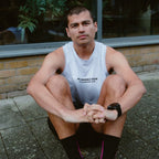 Performance Running Socks - Black/Pink